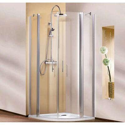 Megabad Profi Collection Classic-Line Runddusche - 4-teilig, 90x90x190 cm Megabad Profi Collection Classic-Line Runddusche - 4-teilig, 90x90x190 cm