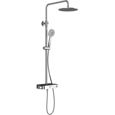 HSK AquaSwitch RS 200 - Thermostat-Duschset mit flacher Kopfbrause HSK AquaSwitch RS 200 - Thermostat-Duschset mit flacher Kopfbrause