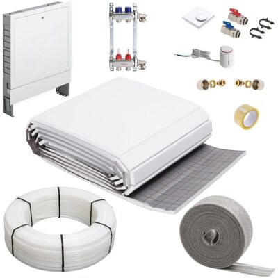 Megabad Profi Collection Vloerverwarmingssysteem - 2 Circuits, Tot 30 m² Megabad Profi Collection Vloerverwarmingssysteem - 2 Circuits, Tot 30 m²