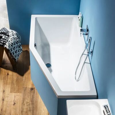 Steinkamp Life Raumsparbadewanne - 170x75cm - Rechts - Badewanne Steinkamp Life Raumsparbadewanne - 170x75cm - Rechts - Badewanne