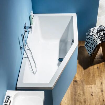 Steinkamp Life Raumsparbadewanne 180 x 80 cm links - Badewanne Steinkamp Life Raumsparbadewanne 180 x 80 cm links - Badewanne