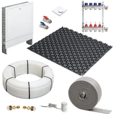 Megabad Profi Collection Vloerverwarmingssysteem - 50 m² - verwarmingssysteem Megabad Profi Collection Vloerverwarmingssysteem - 50 m² - verwarmingssysteem