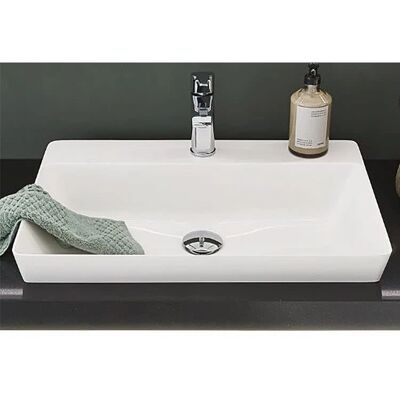 Puris WTAS1121066 - Mineralguss-Aufsatzwaschtisch - 60 cm Puris WTAS1121066 - Mineralguss-Aufsatzwaschtisch - 60 cm