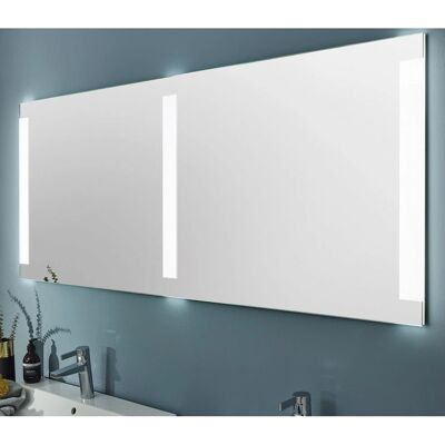 Sprinz Smart-Line Badspiegel - LED Weißlicht Sandstrahl 200x70cm Sprinz Smart-Line Badspiegel - LED Weißlicht Sandstrahl 200x70cm