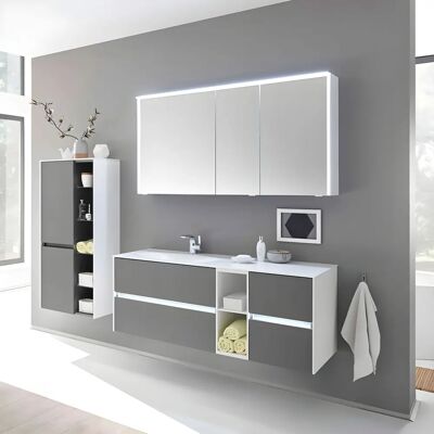 Pelipal Serie 6010 Waschtischunterschrank - Soft-close, LED, links Pelipal Serie 6010 Waschtischunterschrank - Soft-close, LED, links