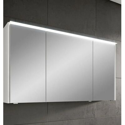 Pelipal Serie 6010 Spiegelschrank - Schwenktüren, LED-Lichtkranz, 134x17.6x70.9 cm Pelipal Serie 6010 Spiegelschrank - Schwenktüren, LED-Lichtkranz, 134x17.6x70.9 cm