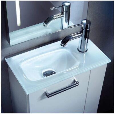 Fackelmann COMO Gäst-WC Glasbecken - LED-Beleuchtung Fackelmann COMO Gäst-WC Glasbecken - LED-Beleuchtung