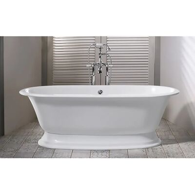 Victoria & Albert Elwick - Freistehende Badewanne - Überlauf, Ohne Löcher, 320L Victoria & Albert Elwick - Freistehende Badewanne - Überlauf, Ohne Löcher, 320L