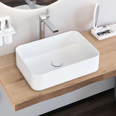 Kronenbach Stone Aufsatzwaschtisch - 50x35 cm - Waschbecken Kronenbach Stone Aufsatzwaschtisch - 50x35 cm - Waschbecken