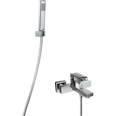 HSK Dusch-Set 3.09 - Eckig, mit Badewannen-Einhebelmischer AP und Handbrause HSK Dusch-Set 3.09 - Eckig, mit Badewannen-Einhebelmischer AP und Handbrause