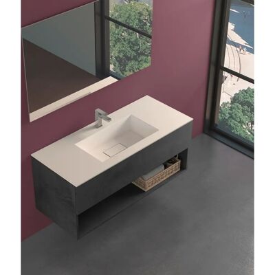 progettobagno Evo 54 Lago Uno Waschbecken mit Unterschrank - Waschbecken mit Unterschrank progettobagno Evo 54 Lago Uno Waschbecken mit Unterschrank - Waschbecken mit Unterschrank