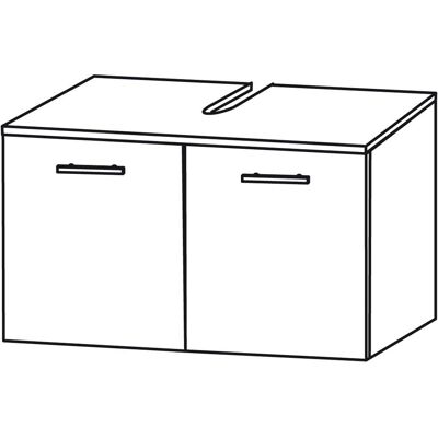 Puris Swing Waschtischunterschrank - 60x30x33,6 cm - Waschtischunterschrank Puris Swing Waschtischunterschrank - 60x30x33,6 cm - Waschtischunterschrank