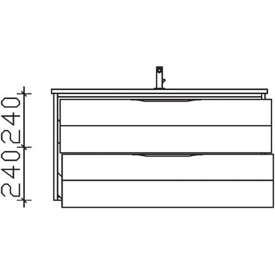 Pelipal Modell 6025 Waschtischunterschrank - Soft-Close, Anthrazit Pelipal Modell 6025 Waschtischunterschrank - Soft-Close, Anthrazit