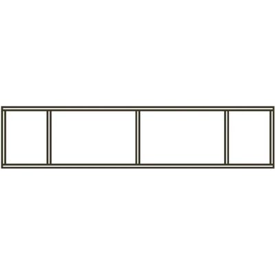 Pelipal Wandregal 4 Fächer 90x33x20cm - Wandregal Pelipal Wandregal 4 Fächer 90x33x20cm - Wandregal