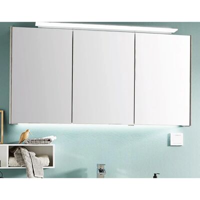Puris Unique Spiegelschrank - 122x17,2x64cm - LED Beleuchtung Puris Unique Spiegelschrank - 122x17,2x64cm - LED Beleuchtung