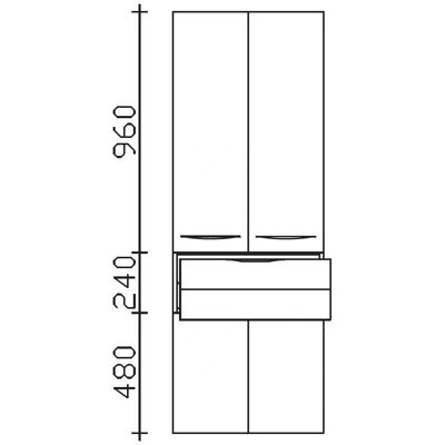 Pelipal Serie 6025 Hochschrank - Schrank mit Soft-Close-Türen Pelipal Serie 6025 Hochschrank - Schrank mit Soft-Close-Türen