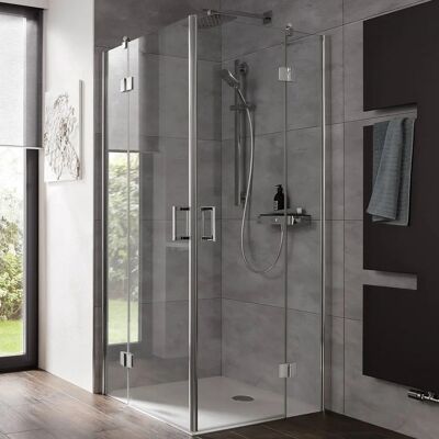 HSK Aperto Eckeinstieg - 90x90cm - Glasscharnieren HSK Aperto Eckeinstieg - 90x90cm - Glasscharnieren