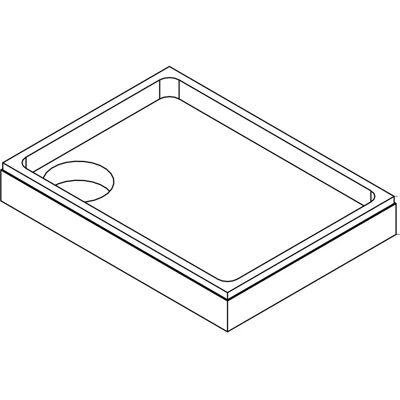 Mauersberger Lupina Douchebak Ondersteuning - 120x80cm Mauersberger Lupina Douchebak Ondersteuning - 120x80cm