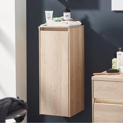 Puris Unique Highboard 32,2 x 84 cm mit 1 Tür grifflos, Anschlag links Puris Unique Highboard 32,2 x 84 cm mit 1 Tür grifflos, Anschlag links
