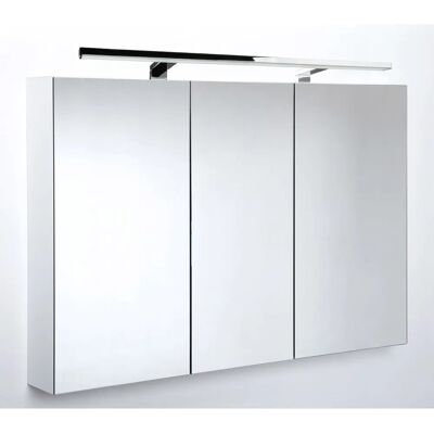 Kronenbach Plana 2.0 Spiegelschrank - 130cm, 3 Türen, LED-Leuchte Kronenbach Plana 2.0 Spiegelschrank - 130cm, 3 Türen, LED-Leuchte