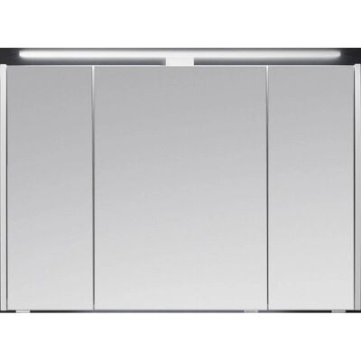 Pelipal Serie 6040 - Spiegelschrank - Aluminium matt - 103,2 cm Pelipal Serie 6040 - Spiegelschrank - Aluminium matt - 103,2 cm