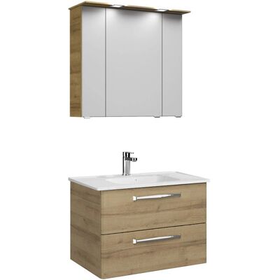 Pelipal Trentino Möbel - Keramikwaschtisch - LED Beleuchtung - 78cm Pelipal Trentino Möbel - Keramikwaschtisch - LED Beleuchtung - 78cm