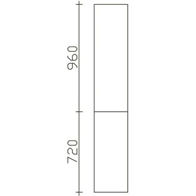 Pelipal Cassca Hochschrank - Chrom, 2 Türen, Softclose Pelipal Cassca Hochschrank - Chrom, 2 Türen, Softclose