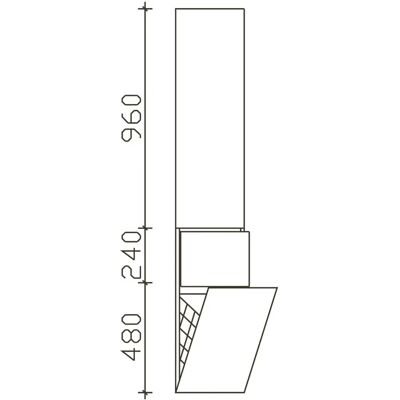 Pelipal Cassca Hochschrank - Chromgriff, Drehtür rechts, Wäschekippe Pelipal Cassca Hochschrank - Chromgriff, Drehtür rechts, Wäschekippe
