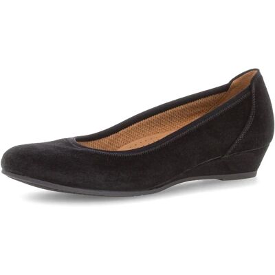 Gabor Kreta Veloursleder Damen Schuhe - Weit Gabor Kreta Veloursleder Damen Schuhe - Weit
