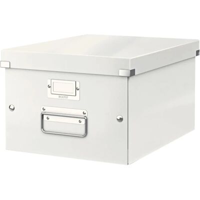 Leitz Boîte de rangement A4 blanche Leitz Boîte de rangement A4 blanche