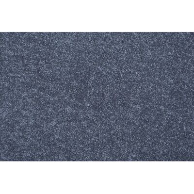 ANDIAMO Velours Portland Teppich - 400x400cm - Blau - Strapazierfähig ANDIAMO Velours Portland Teppich - 400x400cm - Blau - Strapazierfähig