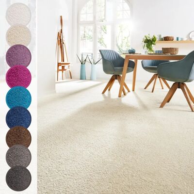 ANDIAMO Teppich Frisee-Velours Sophie - Strapazierfähig, Lichtbeständig, Für Fußbodenheizung geeignet ANDIAMO Teppich Frisee-Velours Sophie - Strapazierfähig, Lichtbeständig, Für Fußbodenheizung geeignet