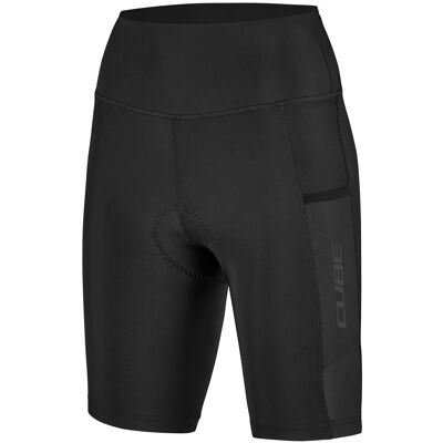 Shorts de cyclisme Cube Atx Ws - Noir - Taille S - Femmes - Publicité Shorts de cyclisme Cube Atx Ws - Noir - Taille S - Femmes - Publicité