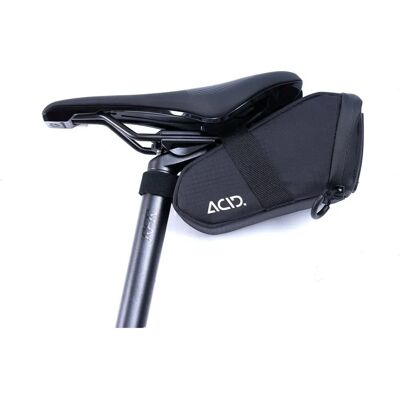 Maleta de sillín Cube Acid Pro M Negra/Gris - Accesorios para bicicleta Maleta de sillín Cube Acid Pro M Negra/Gris - Accesorios para bicicleta