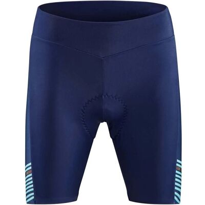 Cube Femmes Teamline WS - Cuissards avec bretelles - Bleu - XL - Publicité Cube Femmes Teamline WS - Cuissards avec bretelles - Bleu - XL - Publicité