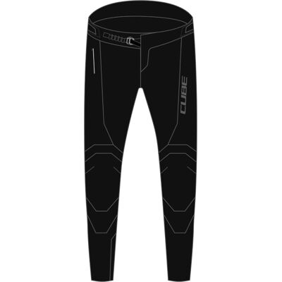 Pantaloni CUBE Vertex DH Nero - Attrezzatura Downhill Pantaloni CUBE Vertex DH Nero - Attrezzatura Downhill