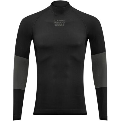 CUBE Intimo termico a manica lunga per uomo - Nero caldo XL-2XL CUBE Intimo termico a manica lunga per uomo - Nero caldo XL-2XL