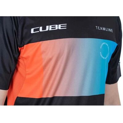 CUBE - Enduro Jersey Teamline - Blu - XL - Jersey CUBE - Enduro Jersey Teamline - Blu - XL - Jersey