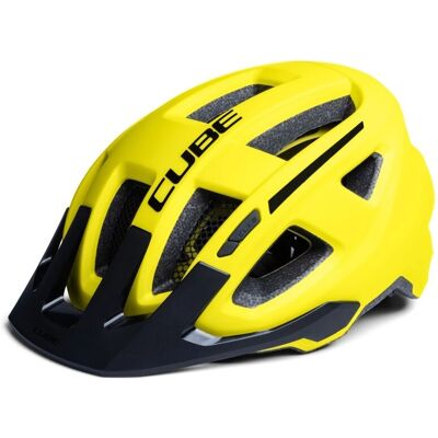Casco MTB Cube Fleet - Rete antinsetti, Visiera rimovibile, 14 prese d'aria Casco MTB Cube Fleet - Rete antinsetti, Visiera rimovibile, 14 prese d'aria