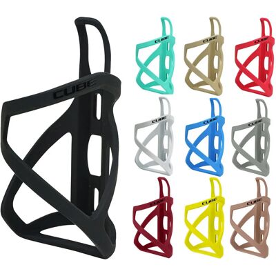 Cube - Left Bottle Cage HPP Red - Left Side - Bottle Cage Cube - Left Bottle Cage HPP Red - Left Side - Bottle Cage
