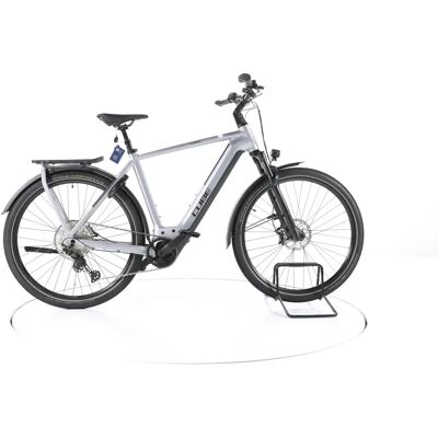 Cube Kathmandu Hybrid SLX 750 - polarsilber schwarz - E-Trekkingrad Cube Kathmandu Hybrid SLX 750 - polarsilber schwarz - E-Trekkingrad