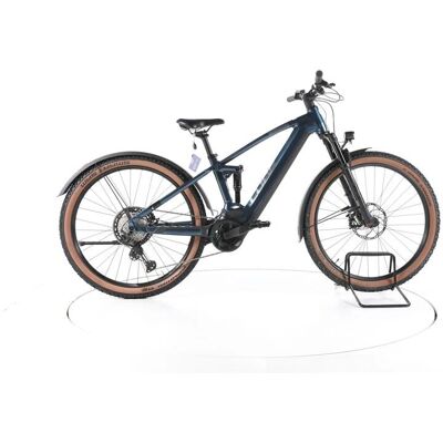 Cube Stereo Hybrid 120 Race 750 - VTT électrique - 2024 - Petrolblue / Chrome - Publicité Cube Stereo Hybrid 120 Race 750 - VTT électrique - 2024 - Petrolblue / Chrome - Publicité