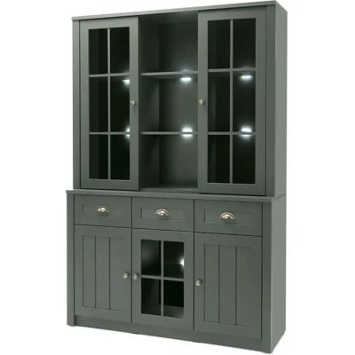 Home AFaire Ascot Grüner 5-türiger Buffetschrank Home AFaire Ascot Grüner 5-türiger Buffetschrank