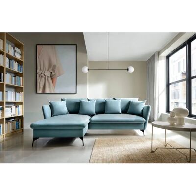 Andas LIVORNO Ecksofa Blau - Sofa Andas LIVORNO Ecksofa Blau - Sofa