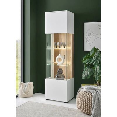 INOSIGN Hudson Wei/Eiche Moderne Vitrine - Vitrine INOSIGN Hudson Wei/Eiche Moderne Vitrine - Vitrine