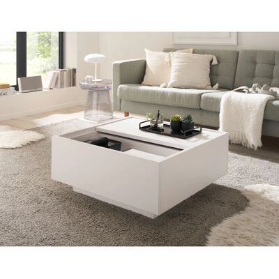 INOSIGN LONG ISLAND Couchtisch - Quadrat, Melamin, 60kg, Holz INOSIGN LONG ISLAND Couchtisch - Quadrat, Melamin, 60kg, Holz