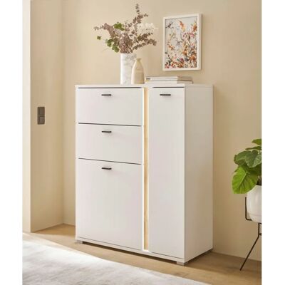 INOSIGN Long Island Sideboard - Moderner Stil, 2 Türen & Schubladen INOSIGN Long Island Sideboard - Moderner Stil, 2 Türen & Schubladen