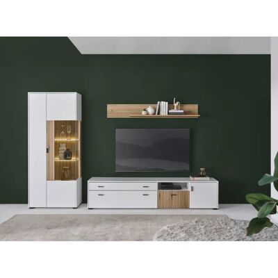 INOSIGN Hudson Wohnwand - Modernes Rillen-Design INOSIGN Hudson Wohnwand - Modernes Rillen-Design