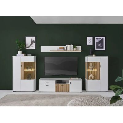 INOSIGN Hudson Weiße Wohnwand - Living Room Wall Unit INOSIGN Hudson Weiße Wohnwand - Living Room Wall Unit