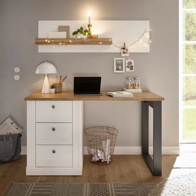 HOME AFFAIRE Westminster Büromöbel-Set - Weiß HOME AFFAIRE Westminster Büromöbel-Set - Weiß